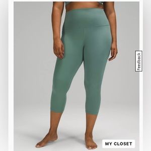 Lululemon Align Super High Rise - Tidewater Teal